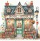 Diamond Painting Kits for Adults, Book Store 5D Diamond Art Kits for Beginner, DIY Full Round Drill Diamond Dot Gem Art Kits for Home Wall Decor 13.8x13.8 Inch